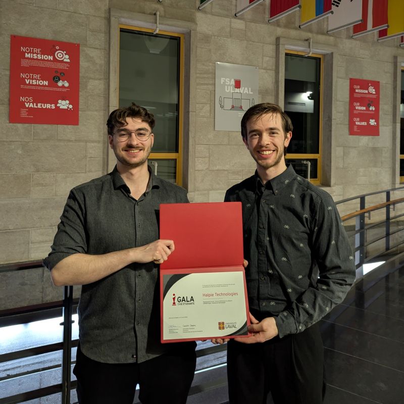 Representing Université Laval at Forces AVENIR