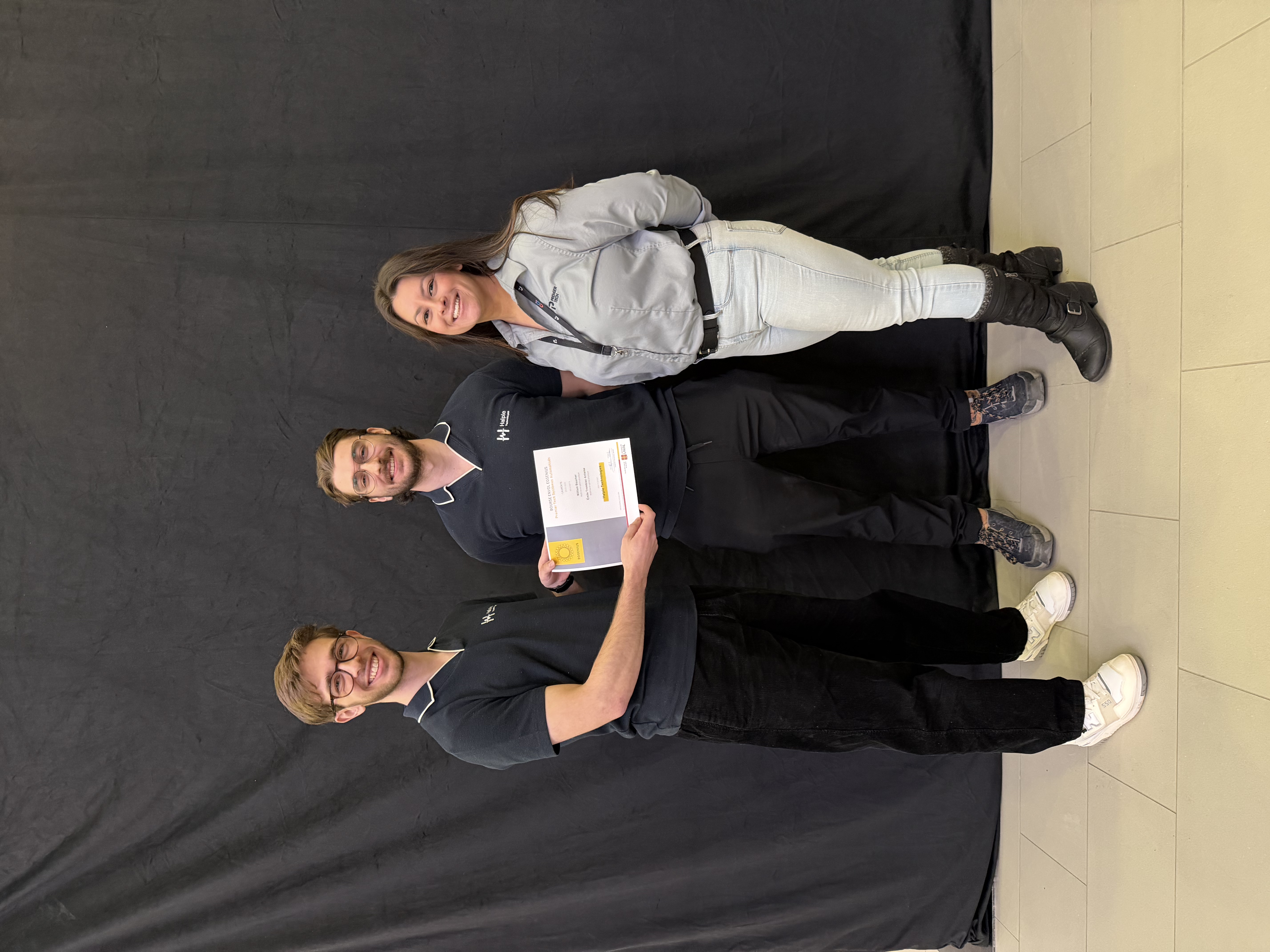 Receiving the Eggenius Envol Premier Tech Systèmes automatisés Grant